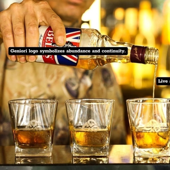 Brand New Set of 4 Luxury Whiskey Glasses Crystal Barware Gift Made in Europe - Picture 11 of 12